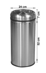 Steltek A 3607 Swing / Döner Kapak Çöp Kovası 25 Litre